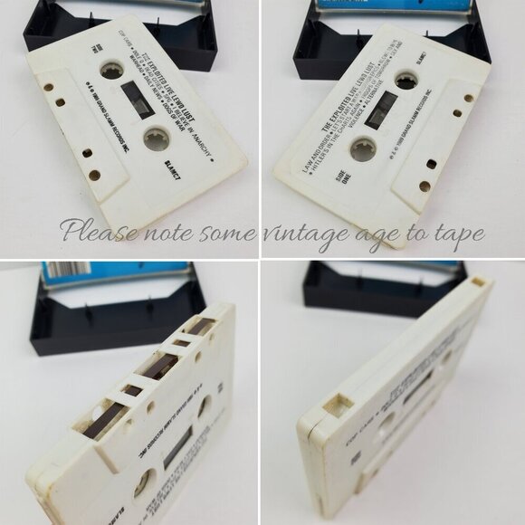 Exploited Punk Cassette Tape Live Lewd Lust Vintage 1989 Grand Slamm Tested - Picture 4 of 9